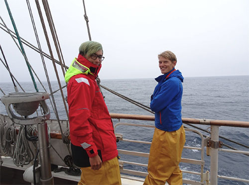 On board the Tenacious On board the Tenacious