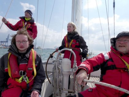 Aboard the Ocean Scout